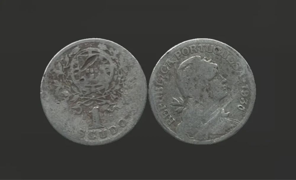 Tenho várias moedas antigas para venda. Além destas  4 moedas de 1 Escudo 1930 BC