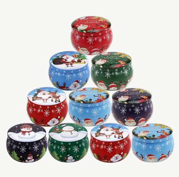 Банка, баночка, коробка новорічна подарункова