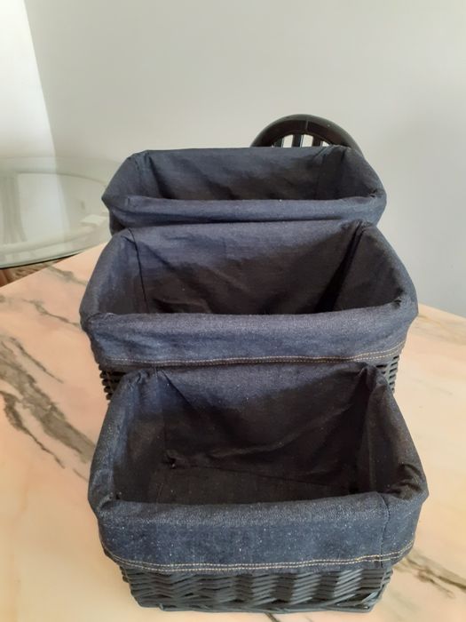Vendo conjunto 3 cestas! !