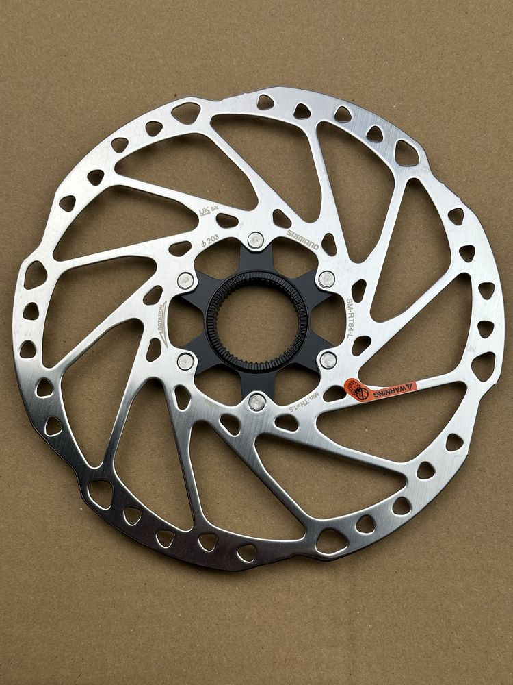 Tarcza hamulcowa Shimano Deore SM-RT64-L 203mm, CenterLock / 049-035