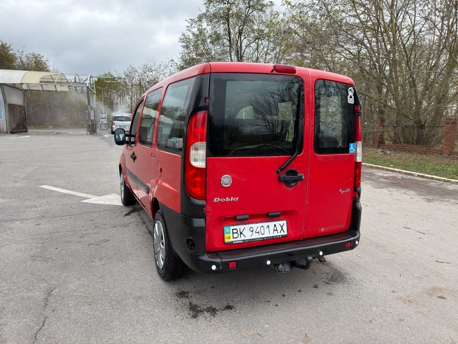 Fiat Doblo 2008 пасажир