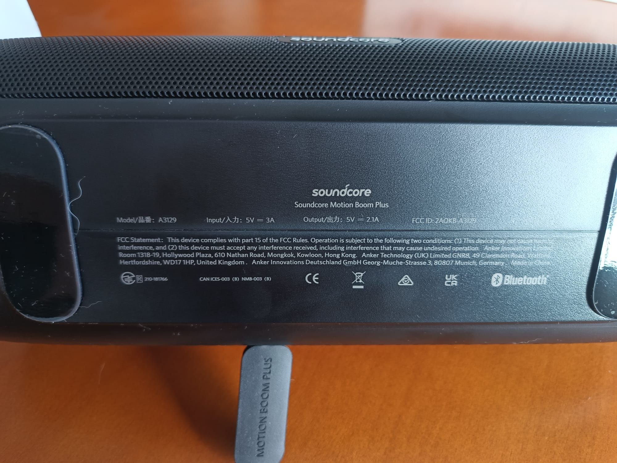 Głośnik przenośny Anker Soundcore Motion Boom Plus