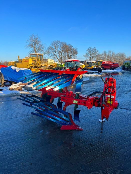 Pług 3 skibowy obrotowy Vogel Noot zabezpieczenia resorowe