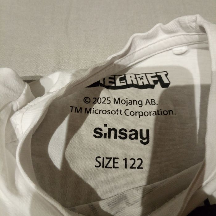 T-shirt chłopięcy minicraft rozm 122