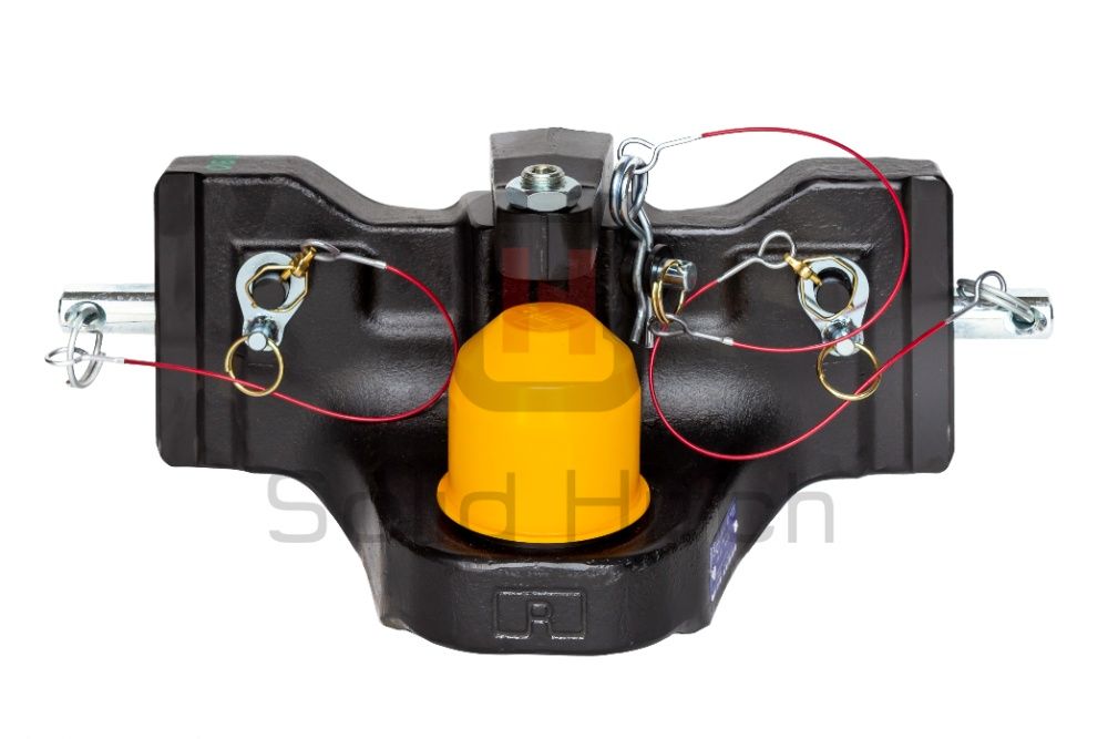 Zaczep kulowy K80 Oryginał Rockinger, Massey, Fendt, John Deere 390mm