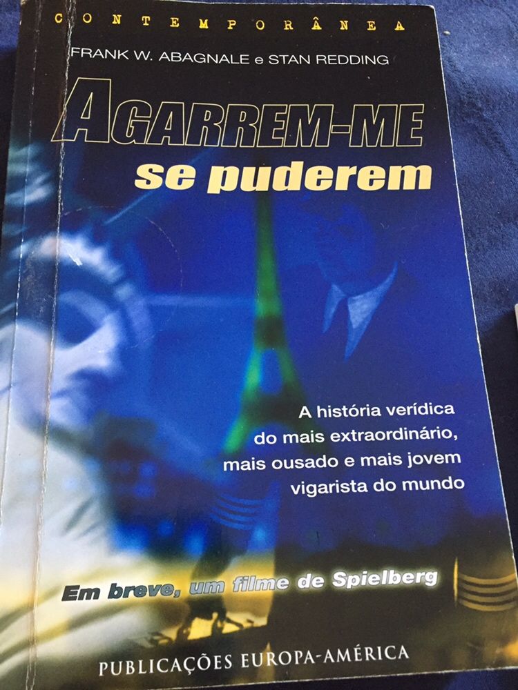 Vende-se livro - Agarrem-me se puderem