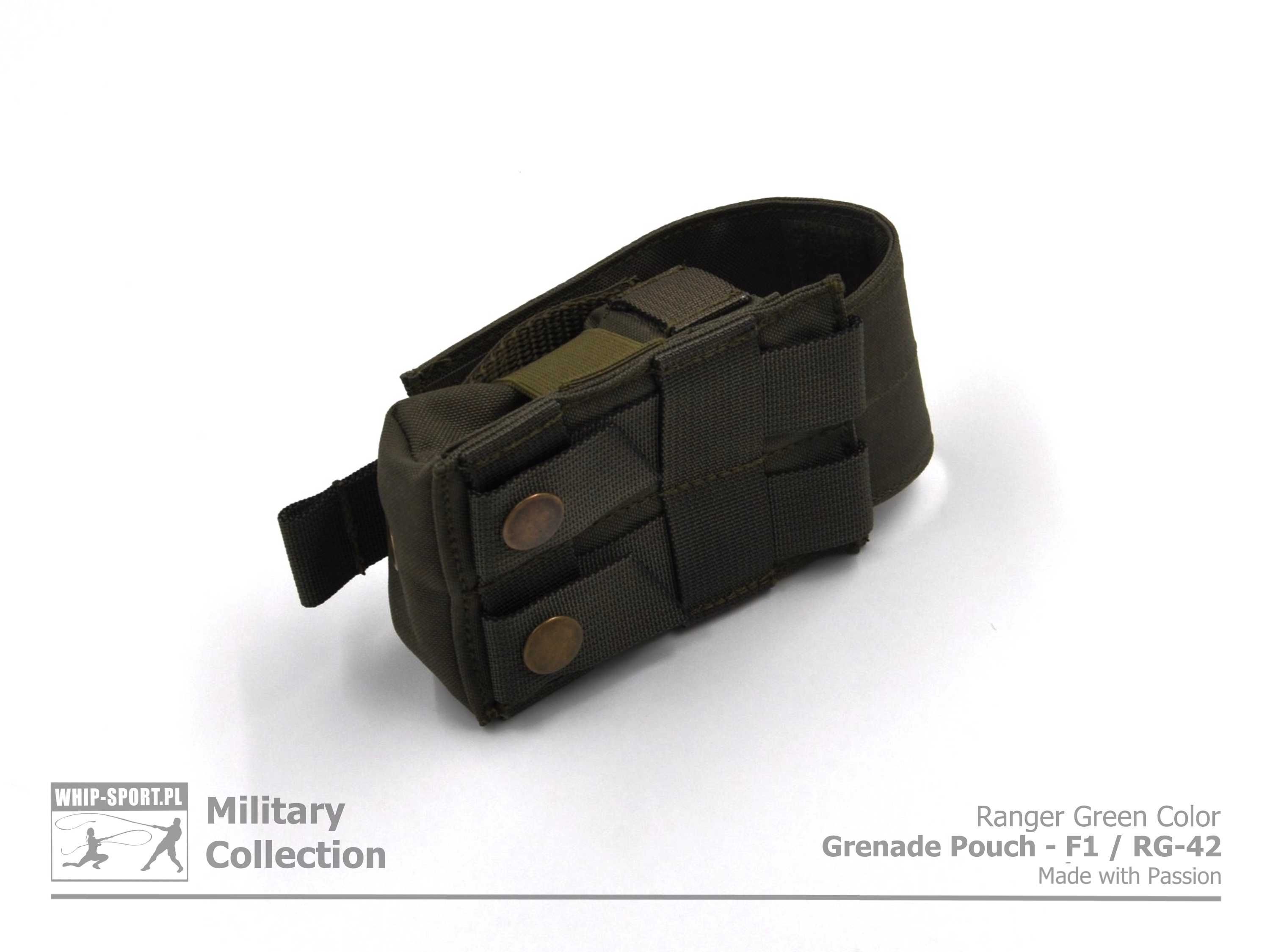 Ładownica / kieszeń na granat F1 / RG-42 - Ranger Green IRR