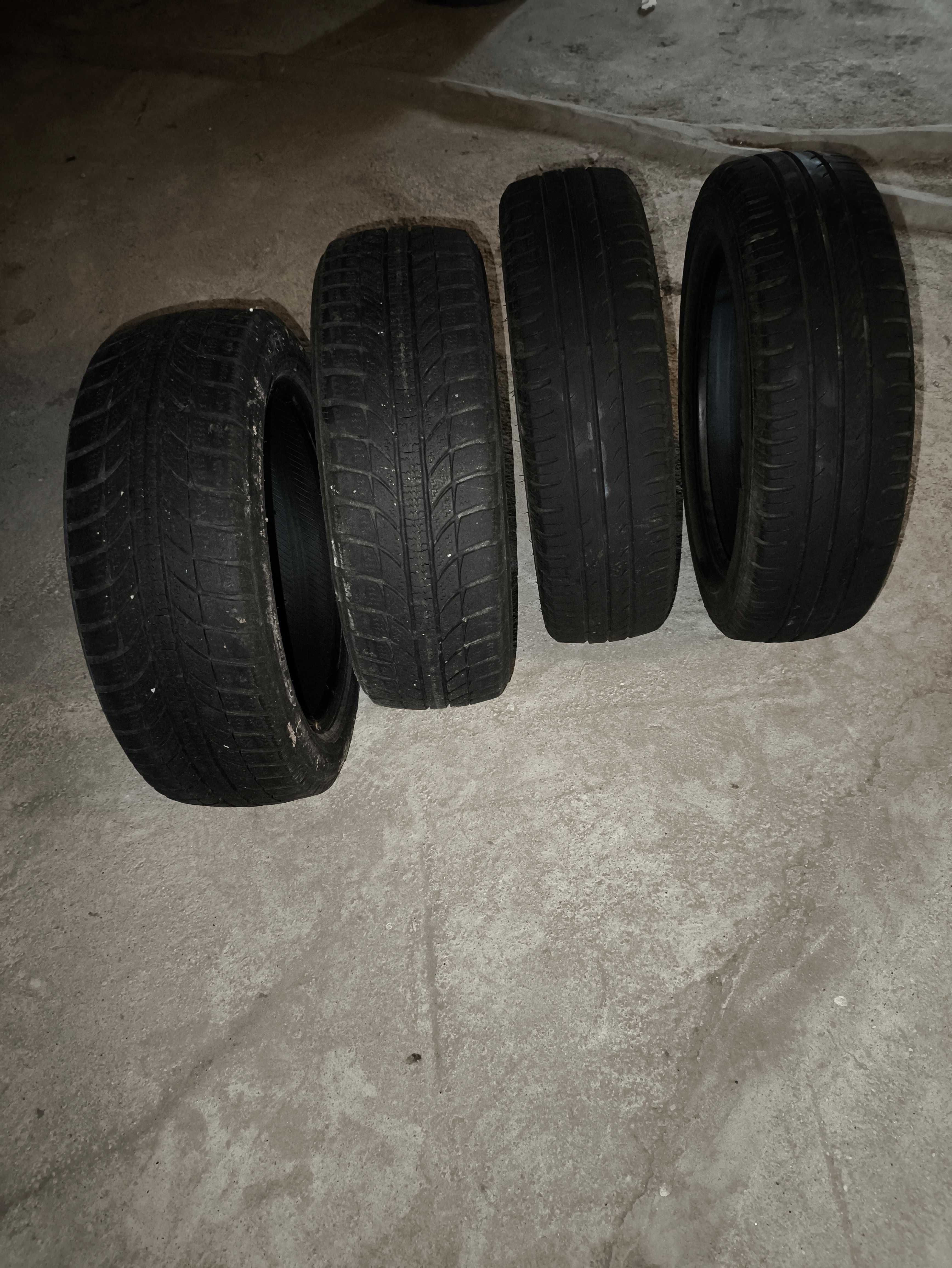 Pneus Smart e jantes+pneus Fiat Punto