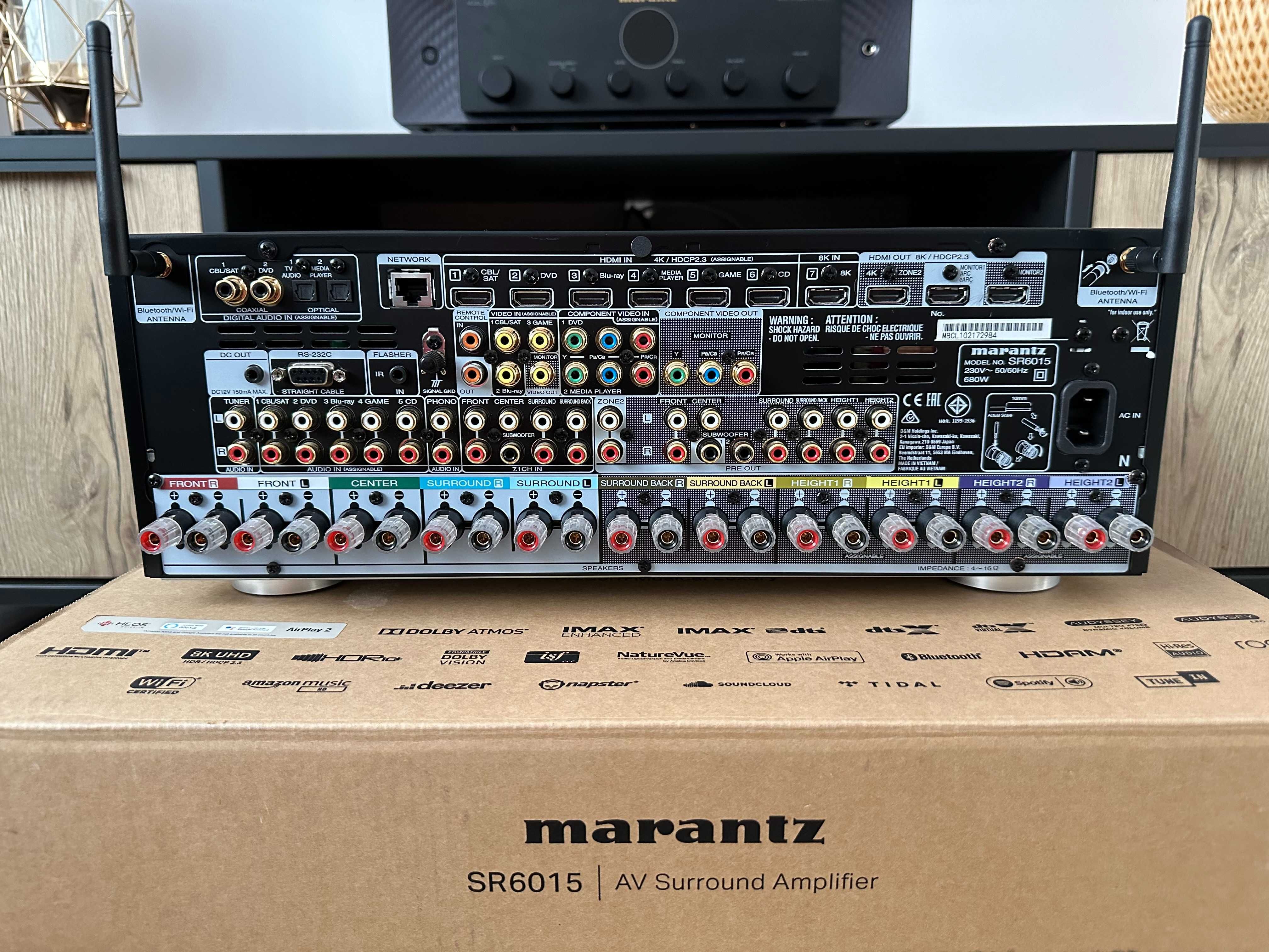 Marantz SR 6015!! 8K!! Perfekcyjny Stan!! Gwarancja!!