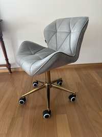 Krzeszlo kosmetyczne, biurowe, krzeslo welur