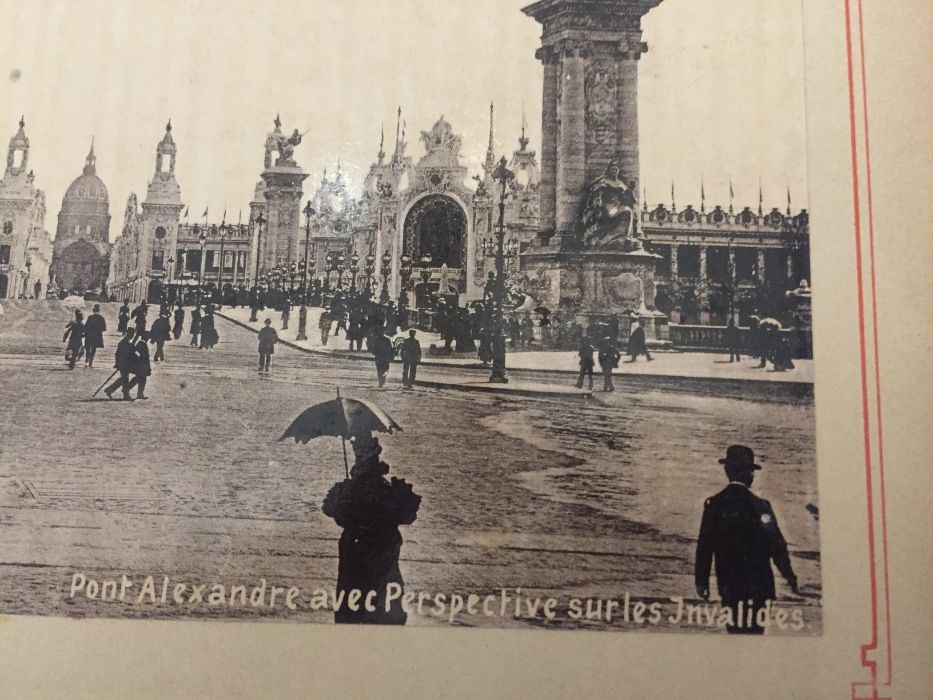 Fotos Exposição Universal Paris 1900