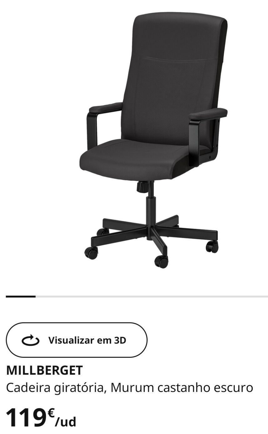 Cadeira de escritorio