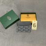 Porta Cartoes Cinzento da Goyard com Caixa