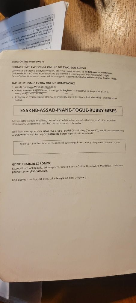 English Class komplet