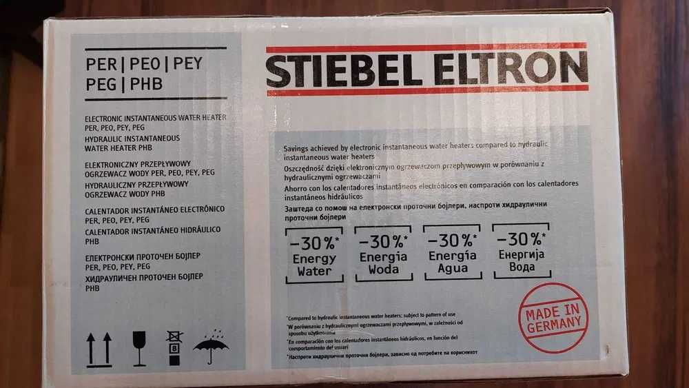 Elektryczny przepływowy ogrzewacz wody PEY 18 / 21 / 24 STIEBEL ELTRON