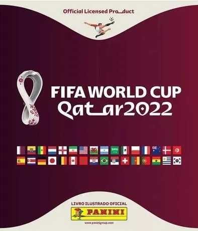 Mundial 2022 - Qatar - Caderneta completa - Panini - - - - - Cromos