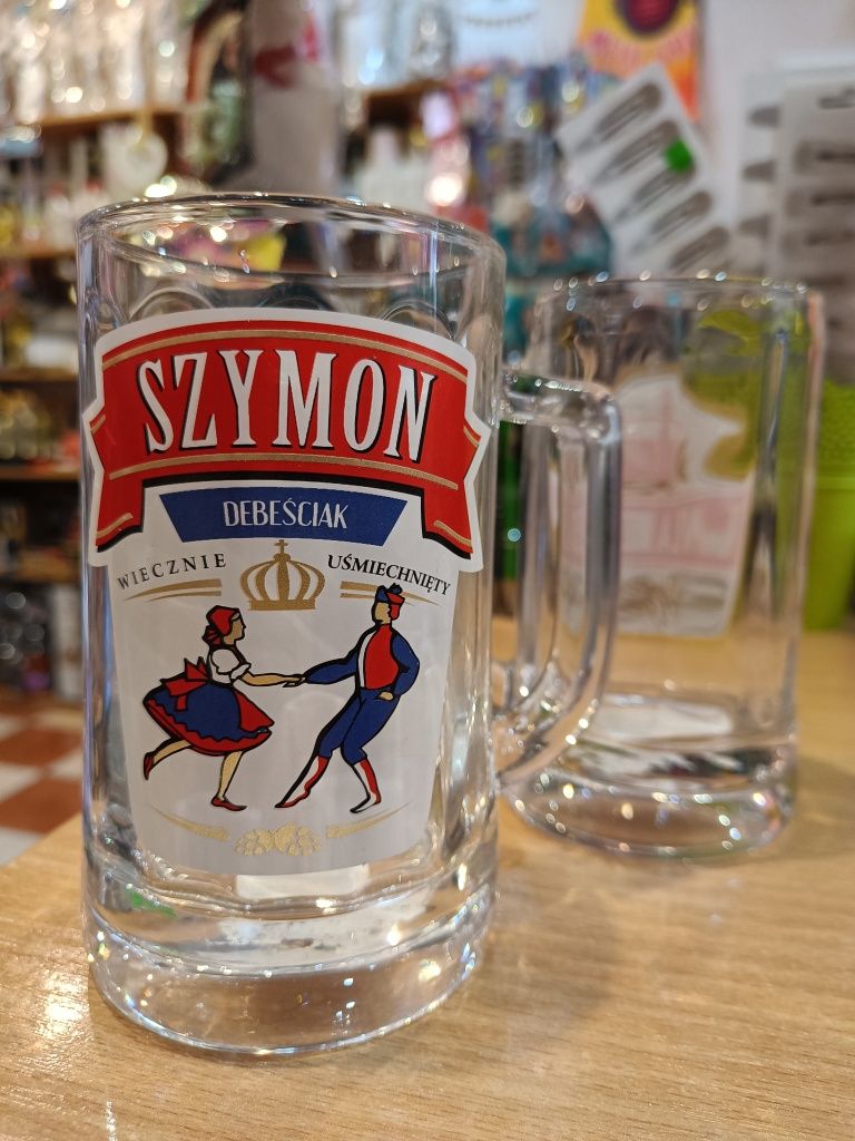 Kufel z imieniem Szymon, Szymek, na prezent