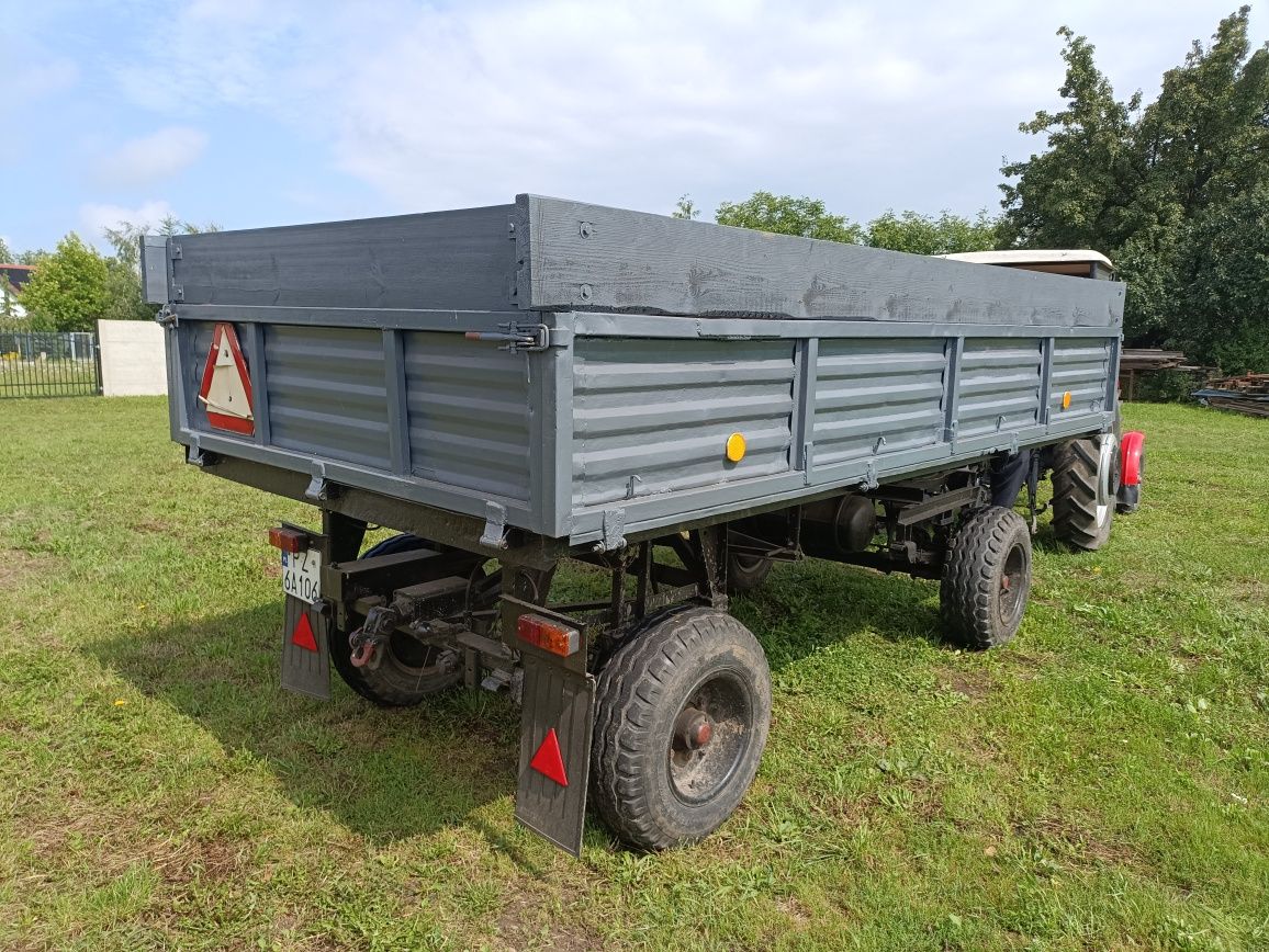 Przyczepa rolnicza Stał D-45 WM rocznik 1986