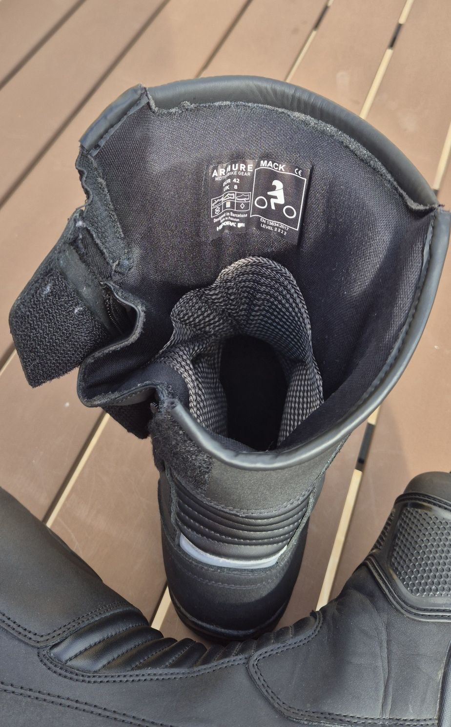 Botas de moto da Armure Nº 42