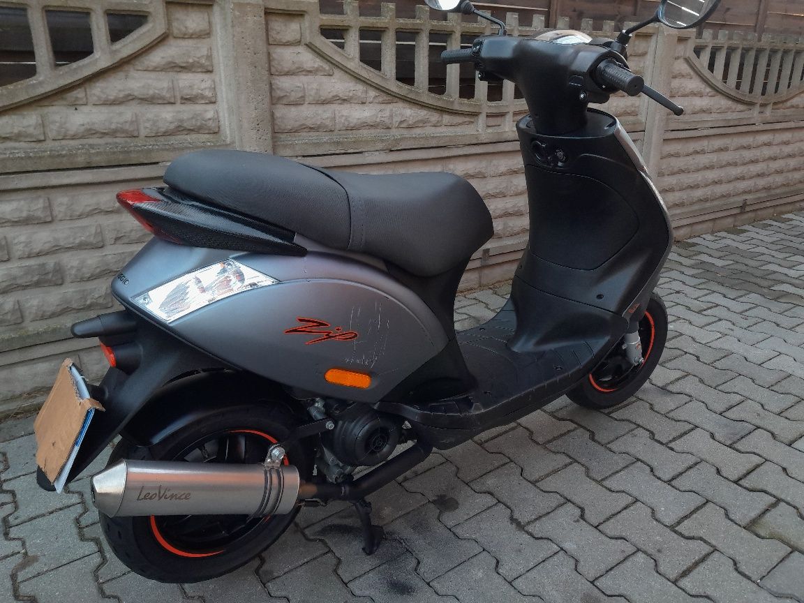 Piaggio Zip 50 iget.4T.Leovince Exhaust tuning.Na dowód.Transport!