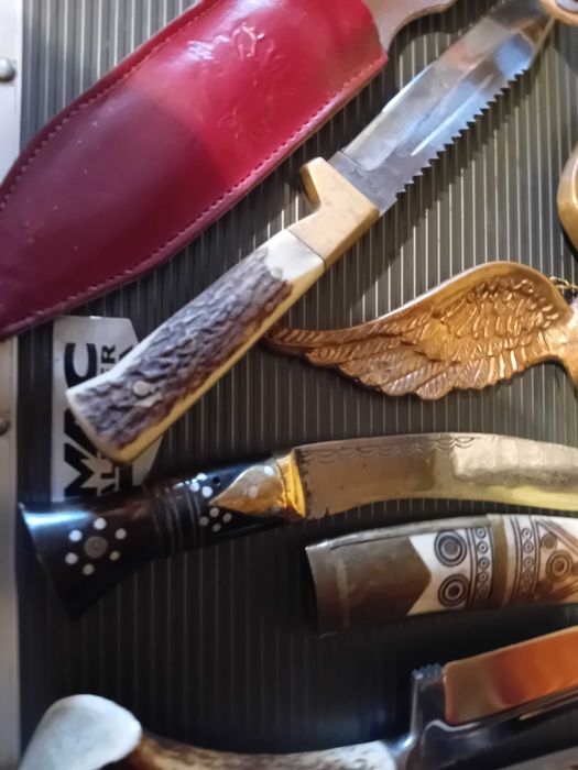 Noze myslwskie z mojej kolekcji