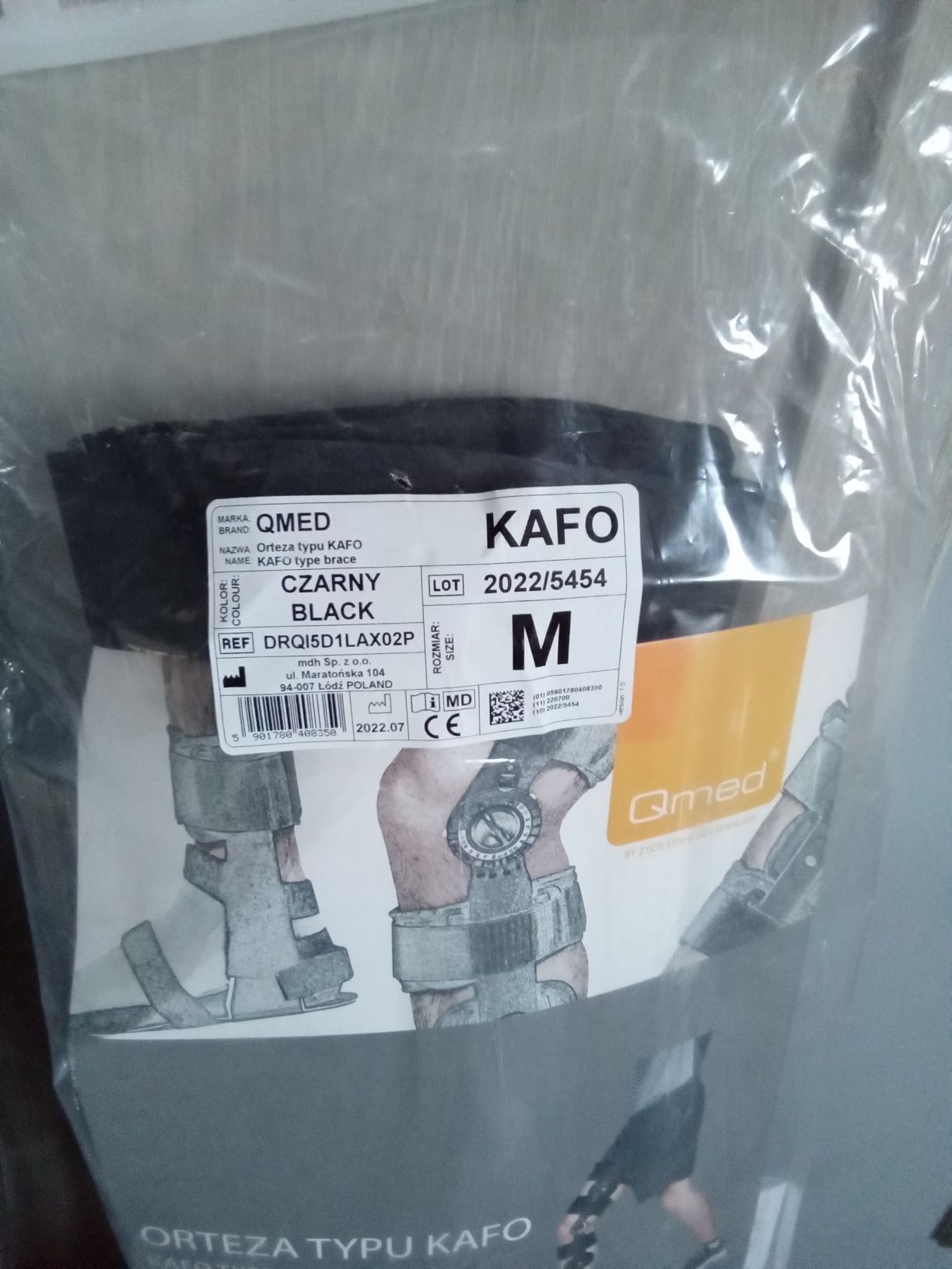 Ortezy typu KAFO - M