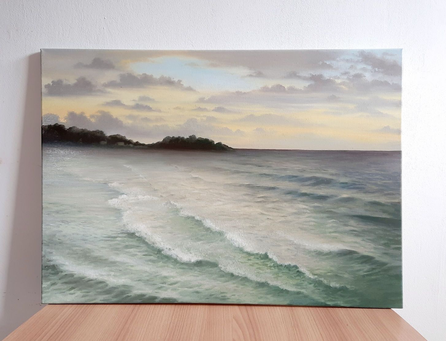 Картина олійними фарбами "Море"