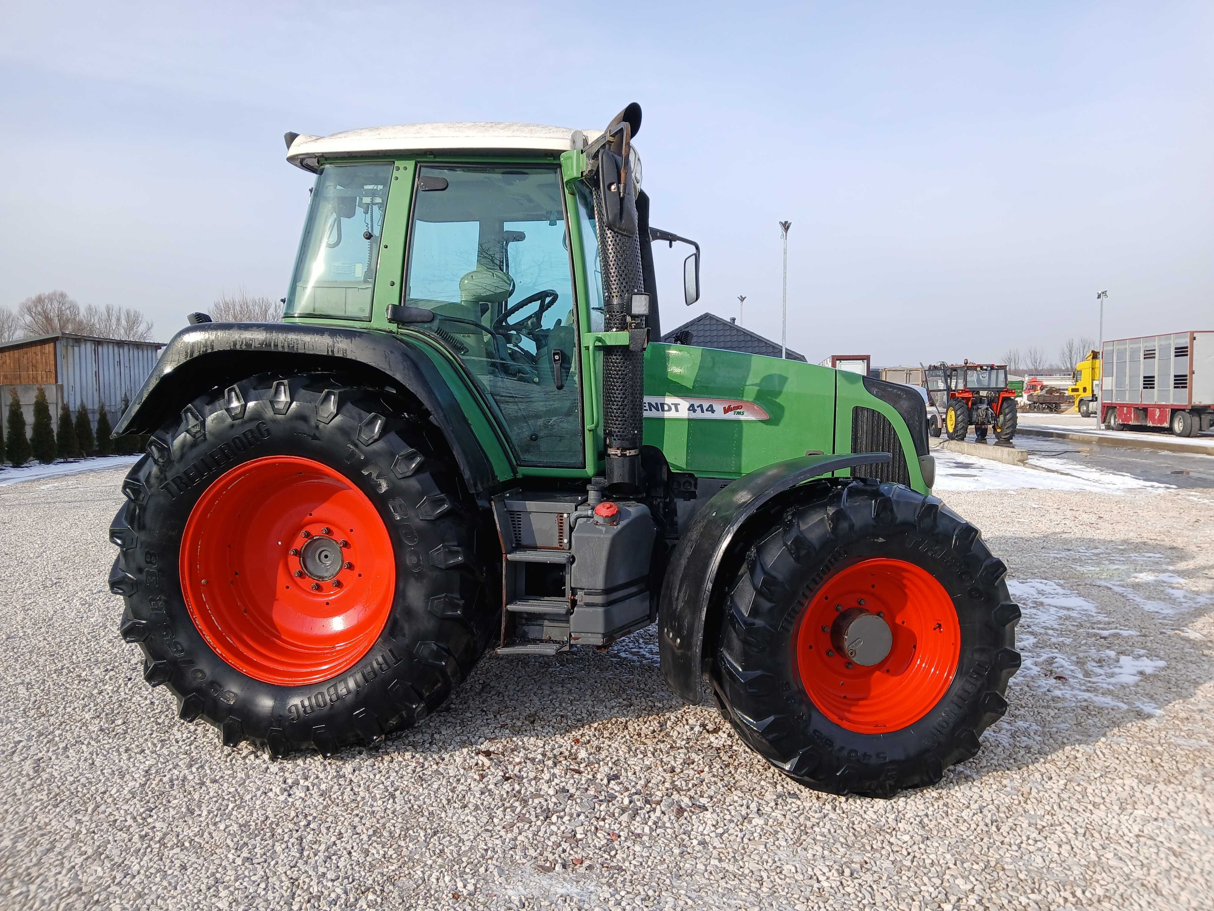Ciągnik FENDT 414 vario TMS