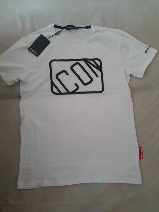 NOWA męska koszulka Dsquared t-shirt  dsq bluzka Icon d2 podkoszulek