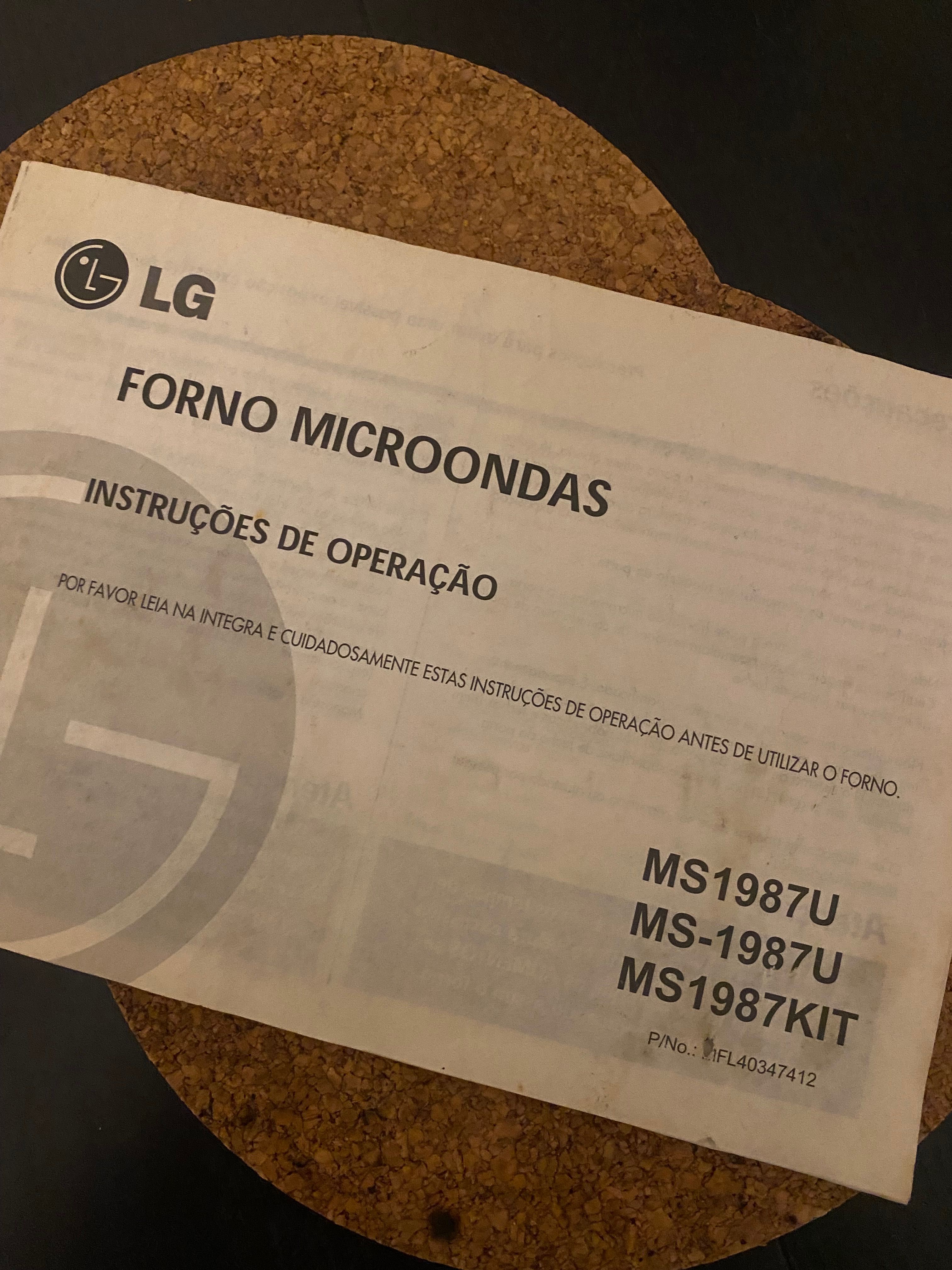 Microondas Forno LG usado
