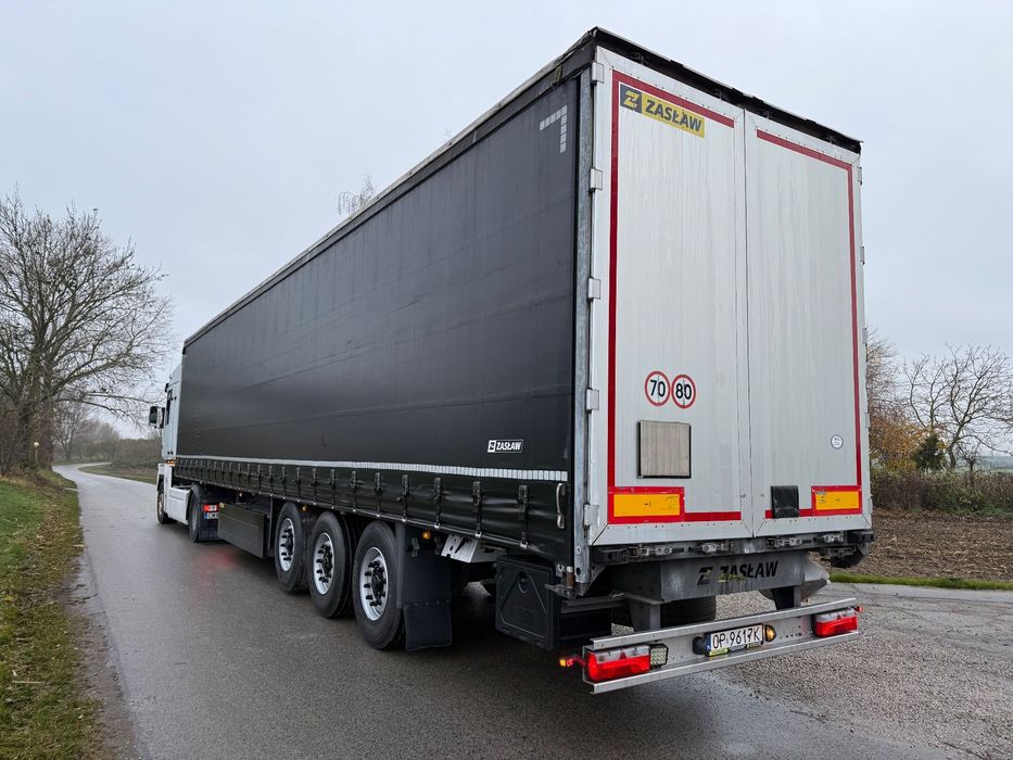 Zaslaw  Rama OCYNK jak Schmitz! Podnoszona oś! Stan idealny!