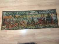 Lis i Cietrzew, Tapiseria Kilim Retro Vintage