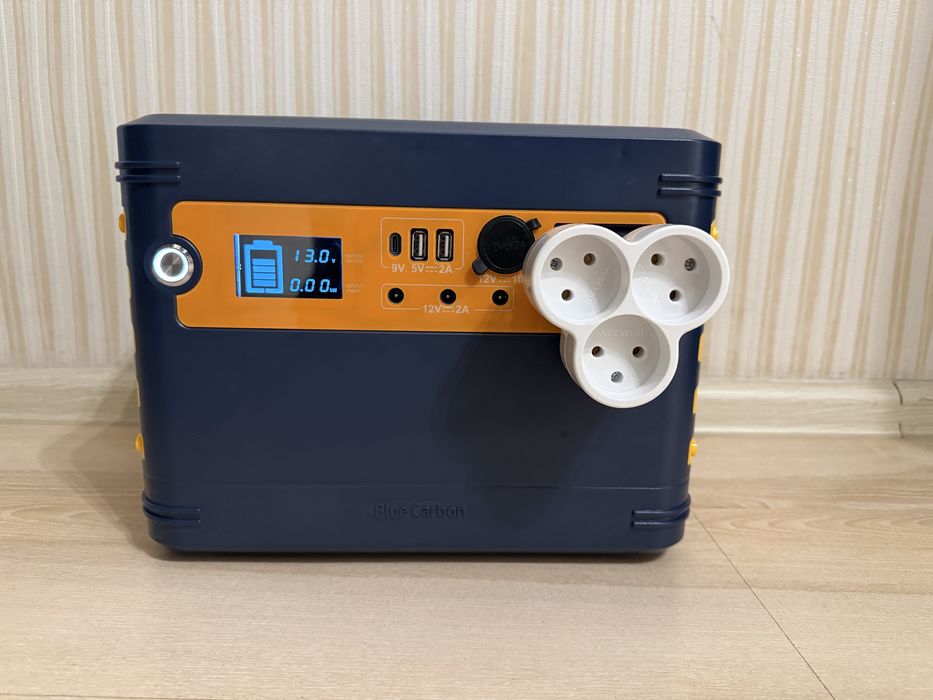 Зарядная станция Blue Carbon номинальная 1100w емкость 1024втч LiFePO₄