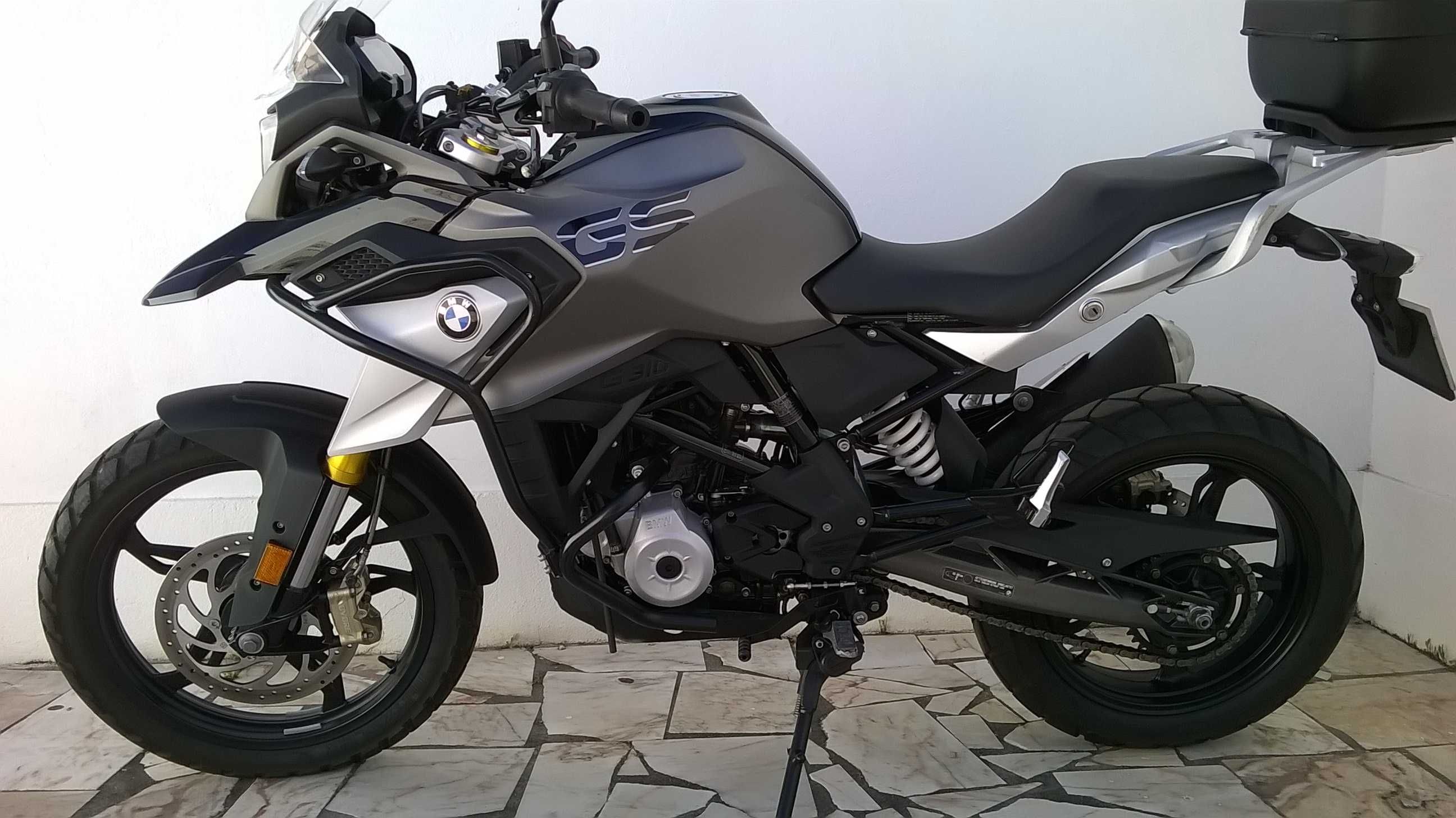 BMW G310 GS de junho 2019, com Extras.