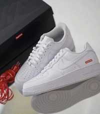 Nike Air Force 1 Low Supreme White  44