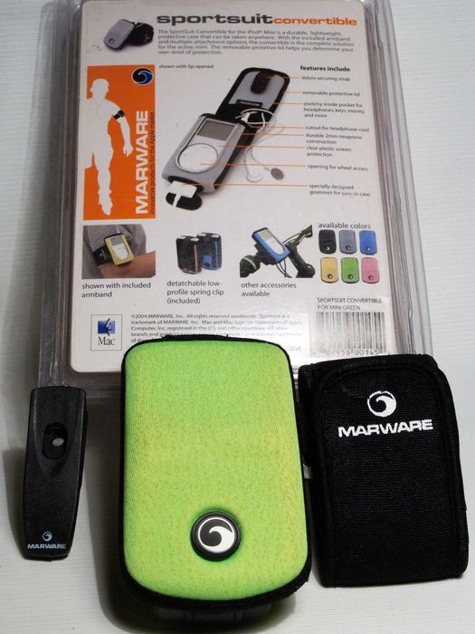 Apple Ipod Mini A1051 4GB Green kit коробка, документи, чохол.