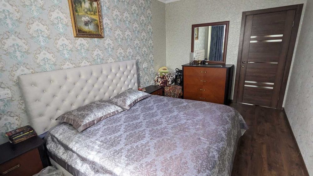 2 комнатная квартира Молодежное с хорошим ремонтом