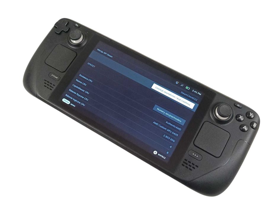 Konsola Steam Deck Valve 512gb