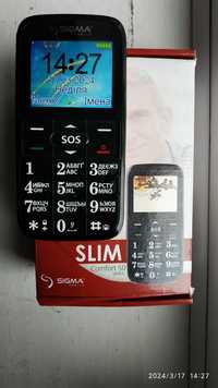 Телефон sigma slim comfort 50