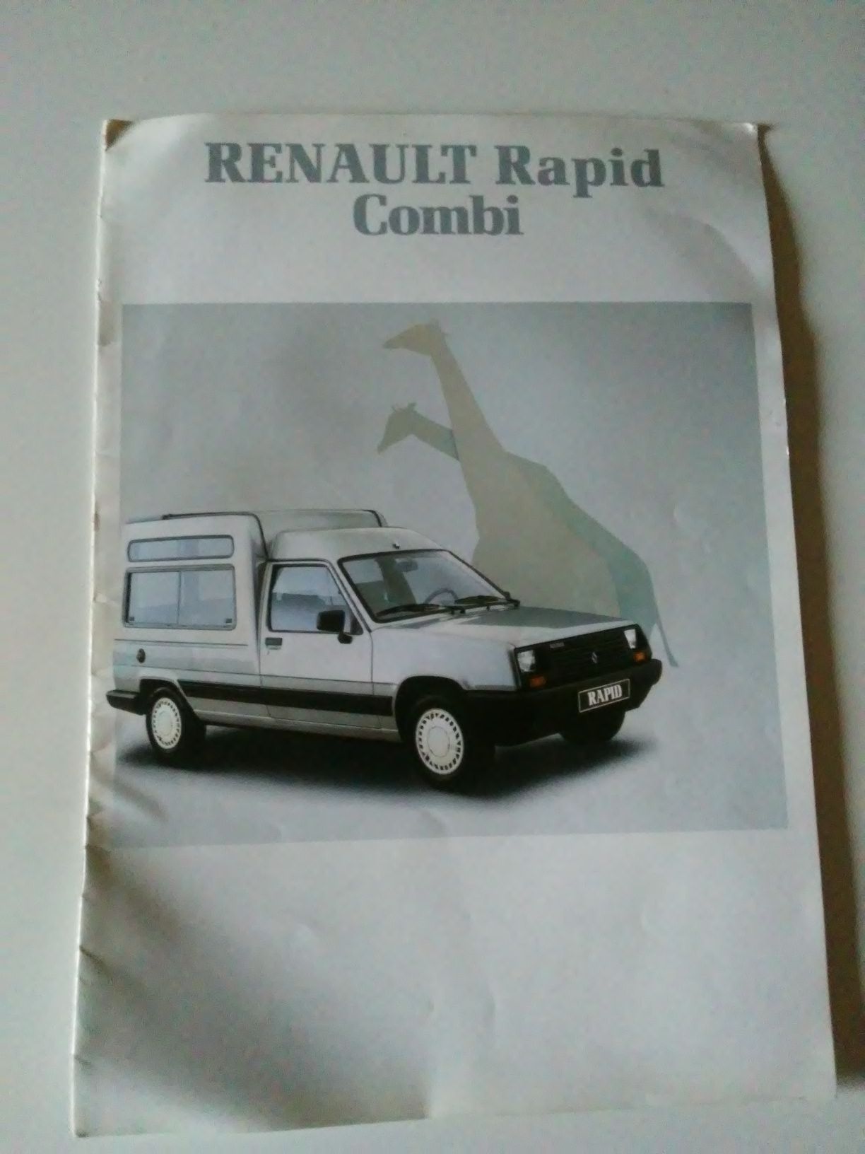 Prospekt samochodowy Renault Rapid Combi