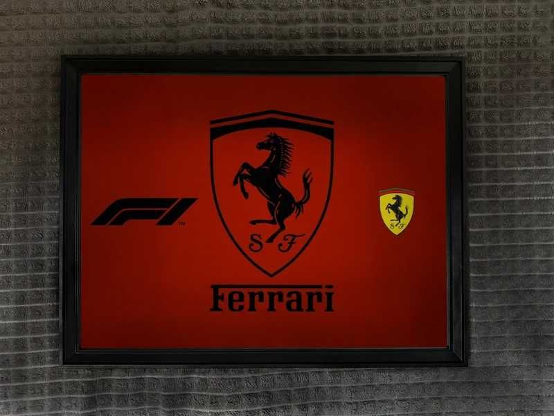 F1 Scuderia Ferrari Ramka A3 (30 × 40 cm) Poster, Plakat