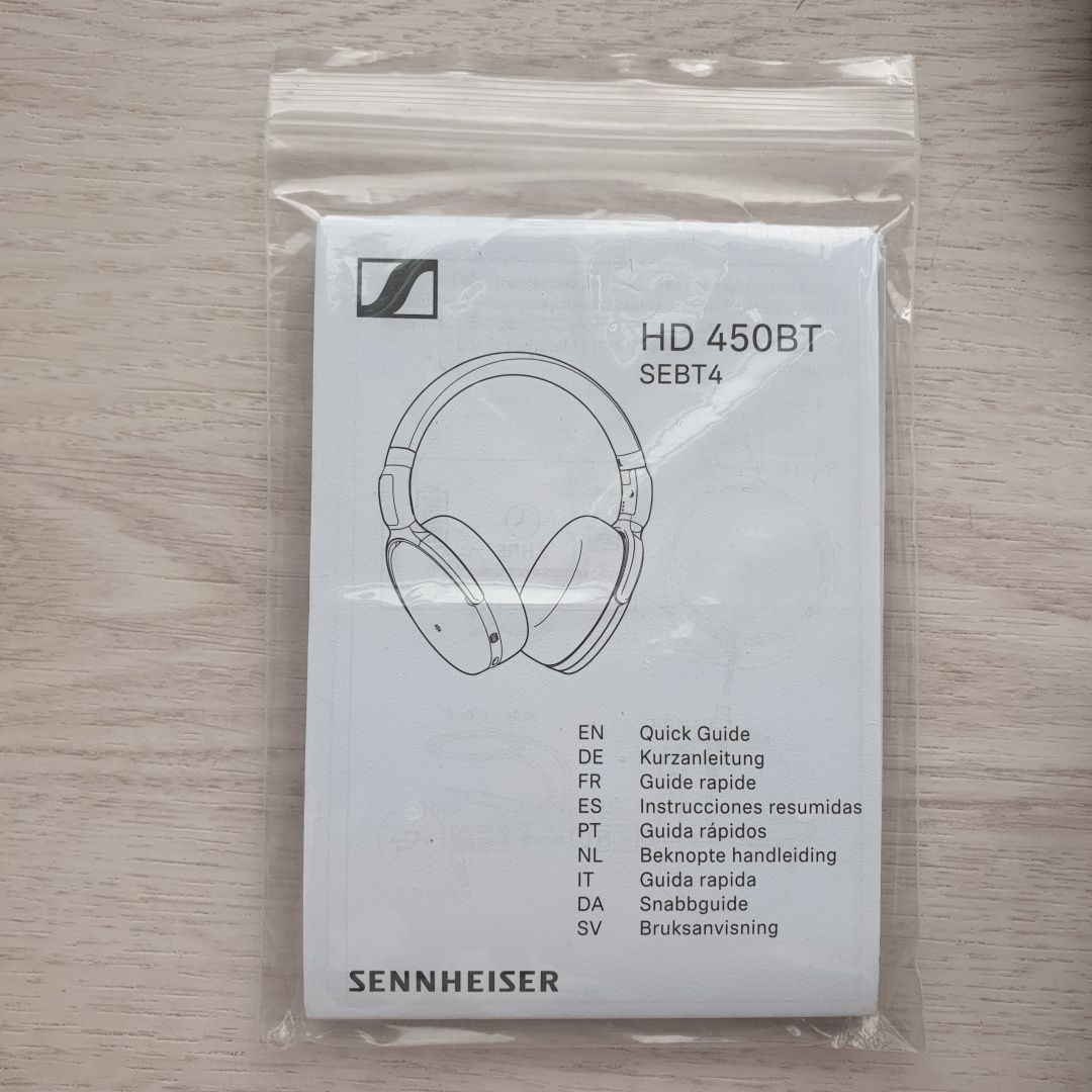 Sennheiser 450BT czarne paragon słuchawki nauszne bluetooth