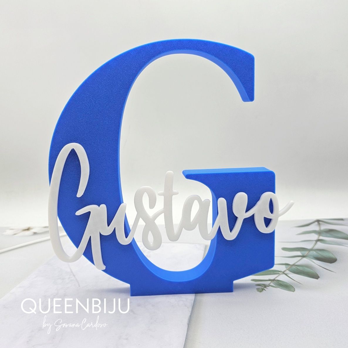 Letra com nome 20 cm Personalizável