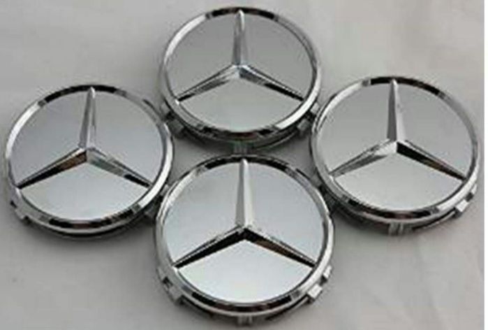 4 centros de jantes Mercedes AMG