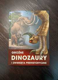 Książka dinozaury dinozaur groźne zwierzęta prehistoryczne duża nowa
