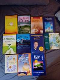 Vendo vários livros de Espiritualidade e Desenvolvimento Pessoal