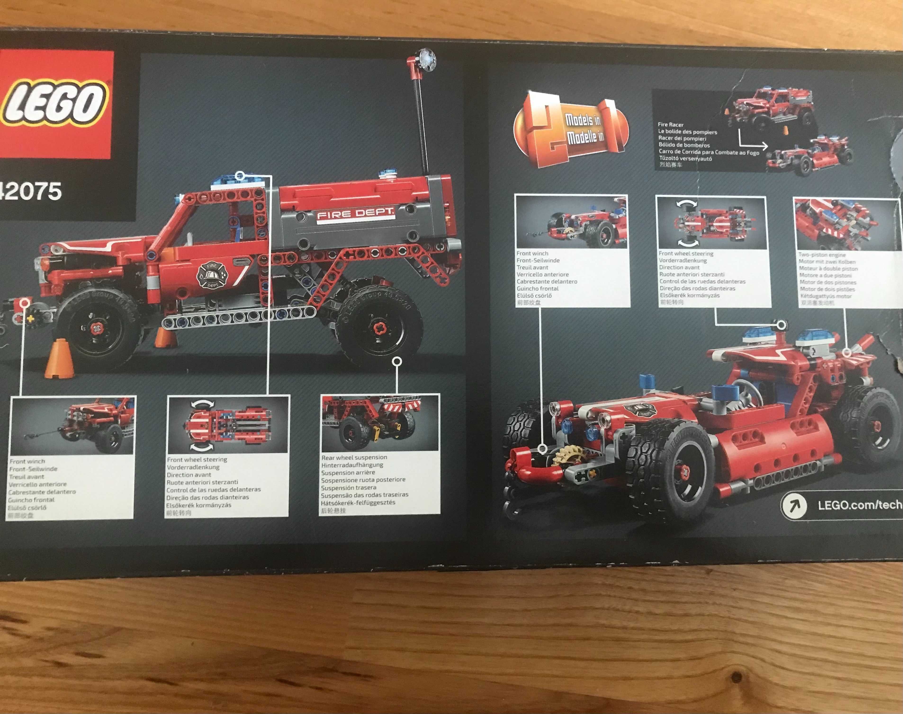 Lego Technic Пожежний позашляховик 42075