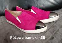 Trampki różowe r.37