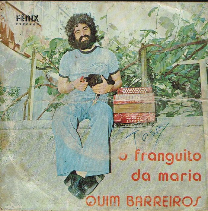 Quim Barreiros ‎– O Franguito Da Maria - 1976 FENIX Disco EP 45 rpm -