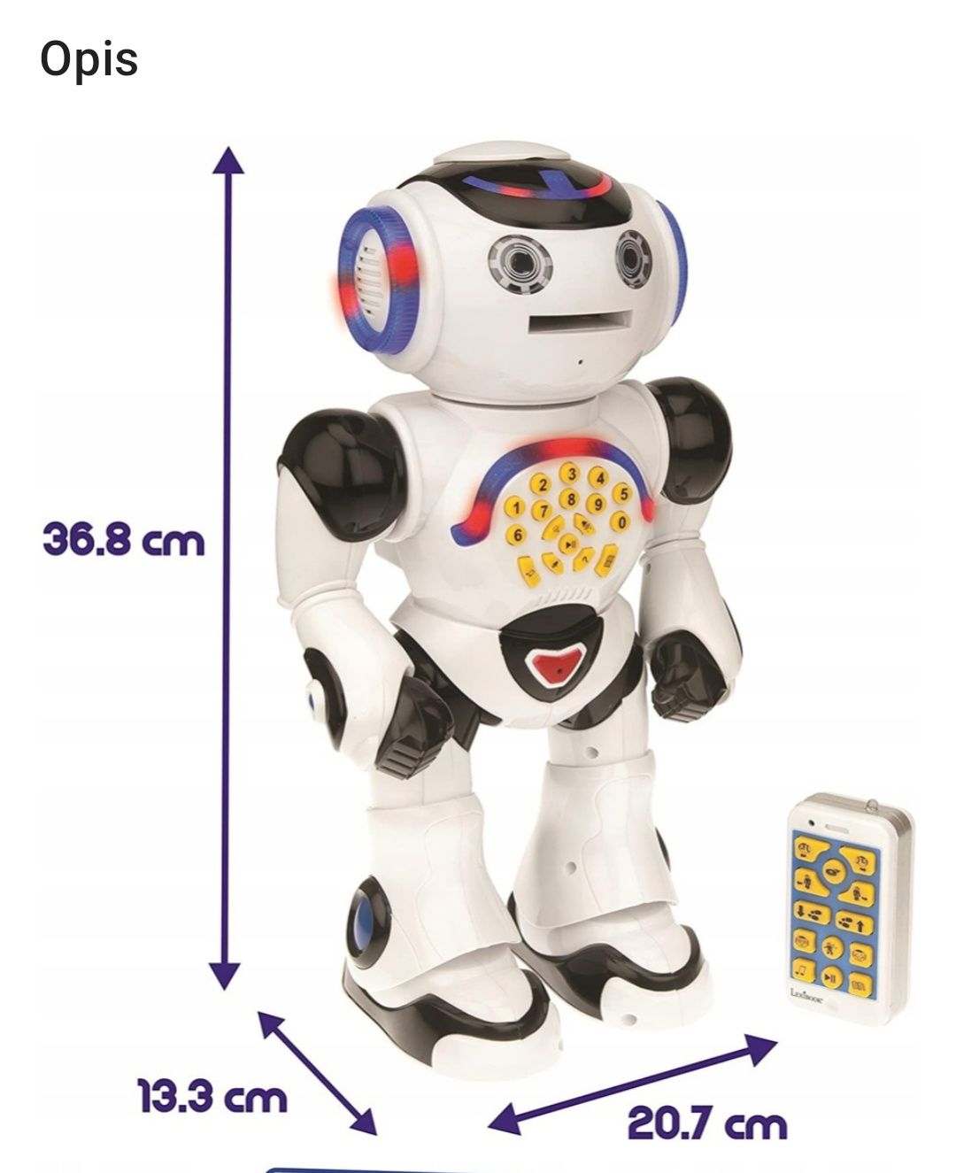 Lexibook Inteligentny robot Powerman wer Francuska
